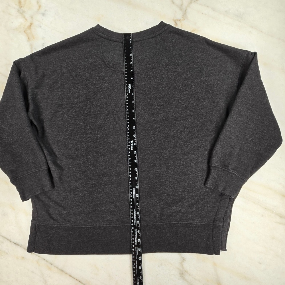 VTG‎ Def Leppard Sweatshirt Womens L Charcoal Rock of Ages 1983 Graphic Rocker - Picture 5 of 10